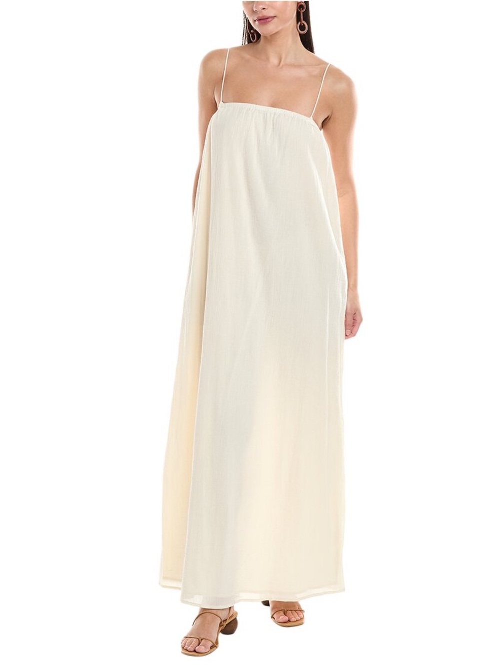 NWT Onia Crinkle Gauze Maxi Dress